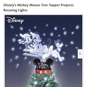 Bradford Exchange Disney tree topper.